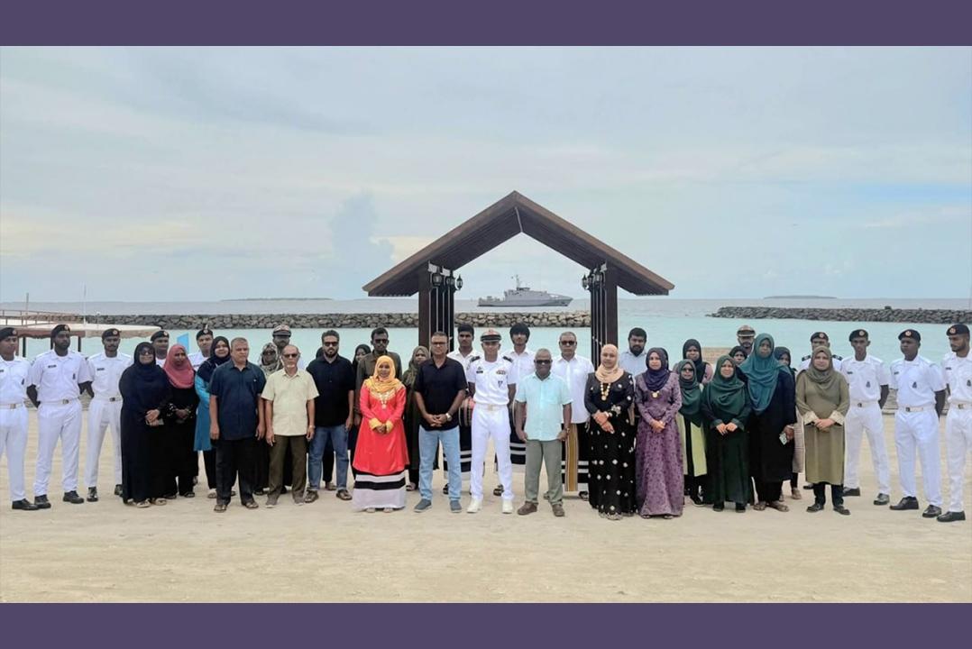 އެމްއެންޑީއެފް ކޯސްޓްގާޑް ޝިޕް "ޢިމާދުއްދީން" ފުރަތަމަ ފަހަރަށް ހއ. އުތީމަށް