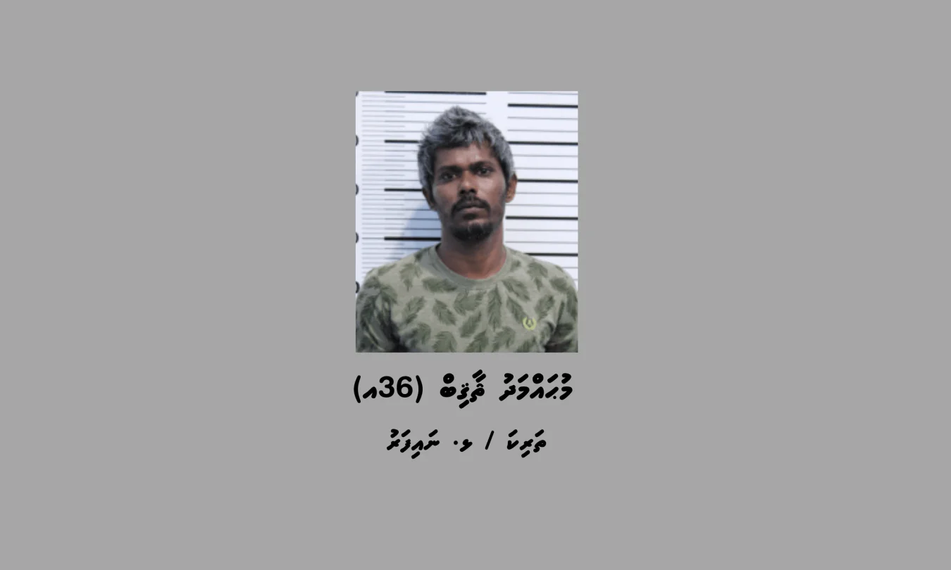 ޅ. ނައިފަރަށް މަސްތުވާތަކެތި އެތެރެ ކުރަން އުޅުނު ކަމުގެ ތުހުމަތުގައި މީހަކު ހައްޔަރުކޮށްފި!
